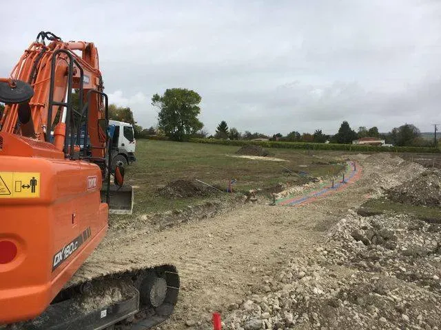 Terrassement chantier exterieur